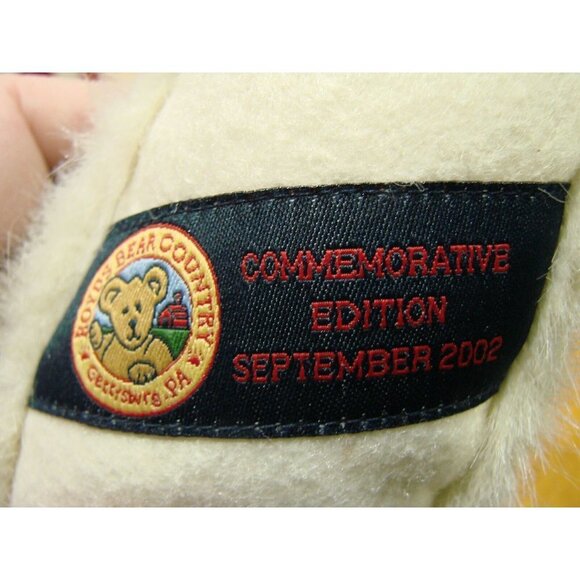 Vintage 2002 Boyds Bears Commemorative Edition Patriotic Dress Plush Jointed 18" - Picture 4 of 12